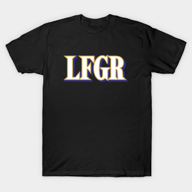 LFGR - Black T-Shirt by KFig21